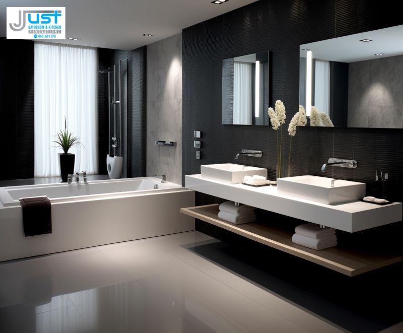 modern bathrooms Maroubr