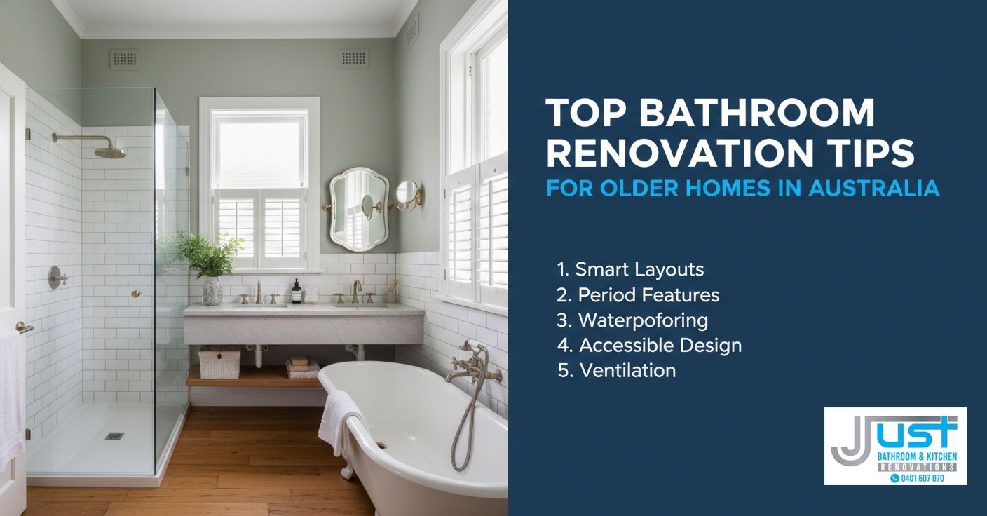 bathroom renovation tips for older homes