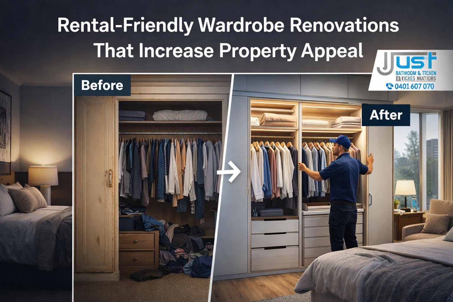 wardrobe renovation