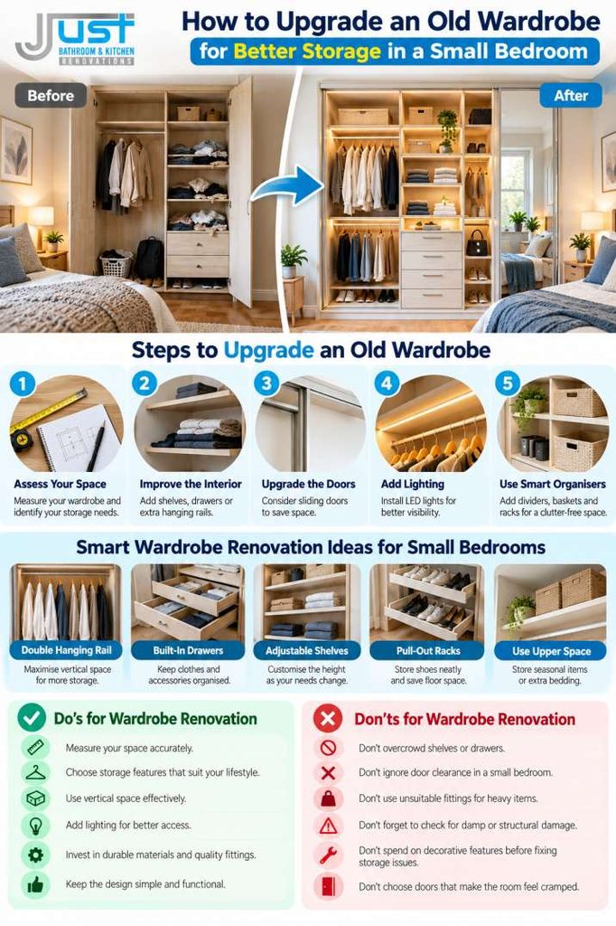 wardrobe renovation ideas for small bedrooms