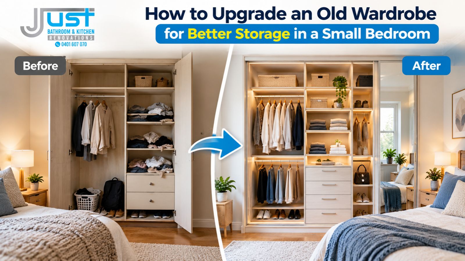 wardrobe renovation ideas for small bedrooms